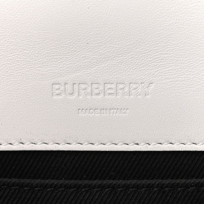 Burberry Patent Quilted Horseferry Print Small Lola Bag White 6 of 8
