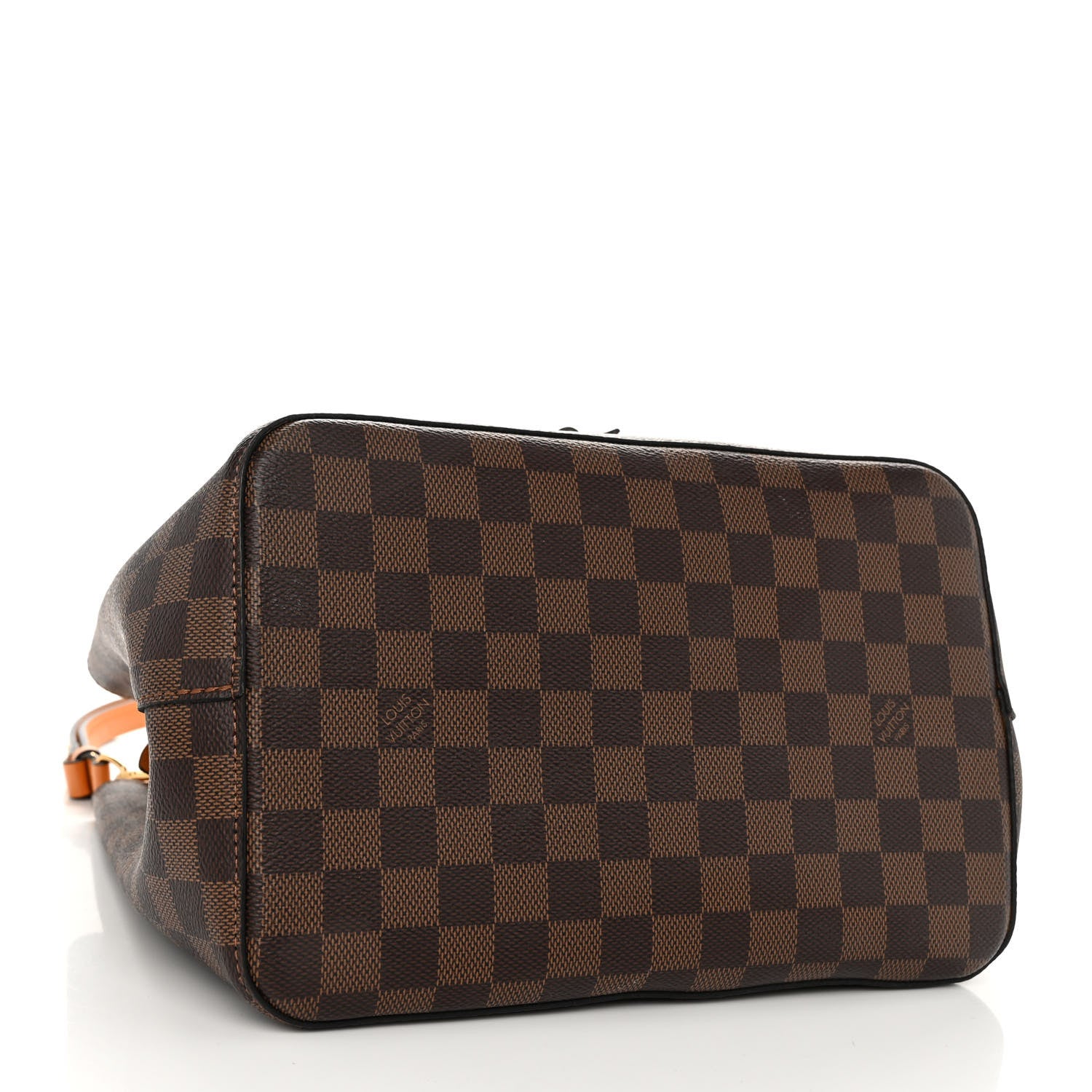 Louis Vuitton Damier Ebene Neonoe MM Safran 4 of 9