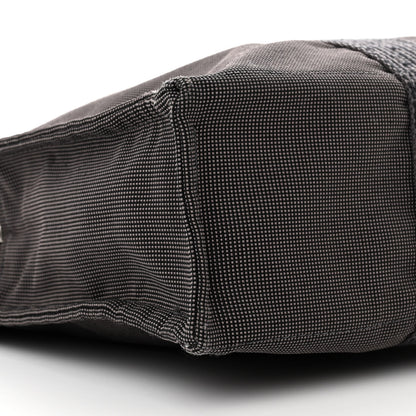 Hermes Toile Fourre Tout MM Grey Black 9 of 12