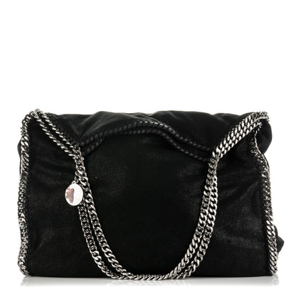 Stella McCartney Shaggy Deer Big Falabella Tote Black 1 of 8