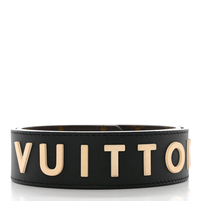 Louis Vuitton Monogram Letter Bandouliere Shoulder Strap Black 2 of 6