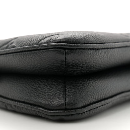 Louis Vuitton Empreinte Monogram Liv Pochette Black 8 of 9