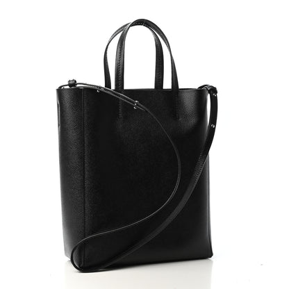 Celine Grained Calfskin Small Vertical Cabas Black 2 of 4