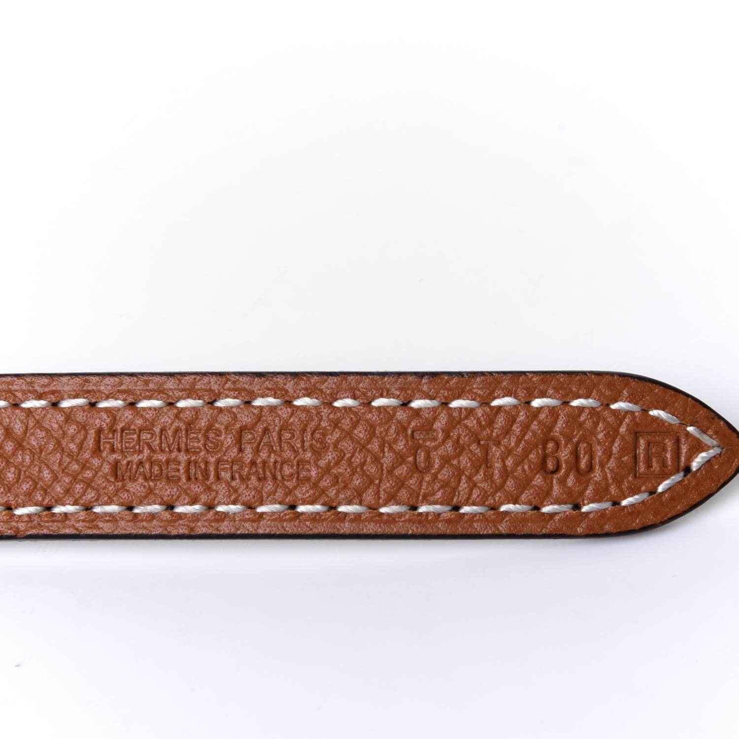 Hermes Swift Epsom 13mm Focus Belt H Belt 80 Black Gold 3 of 5