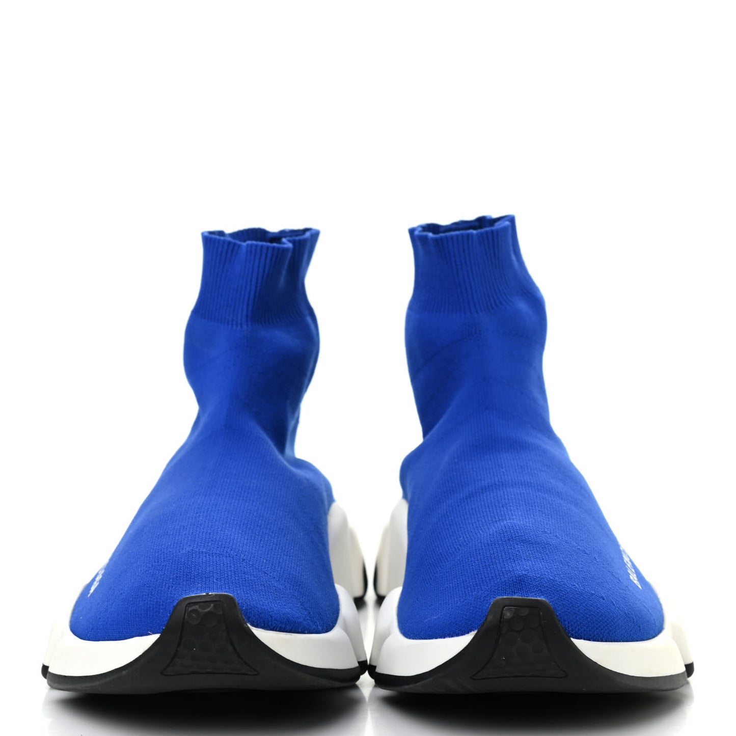 Neoprene Knit Womens Speed Sneakers 39 Bleu Saphir