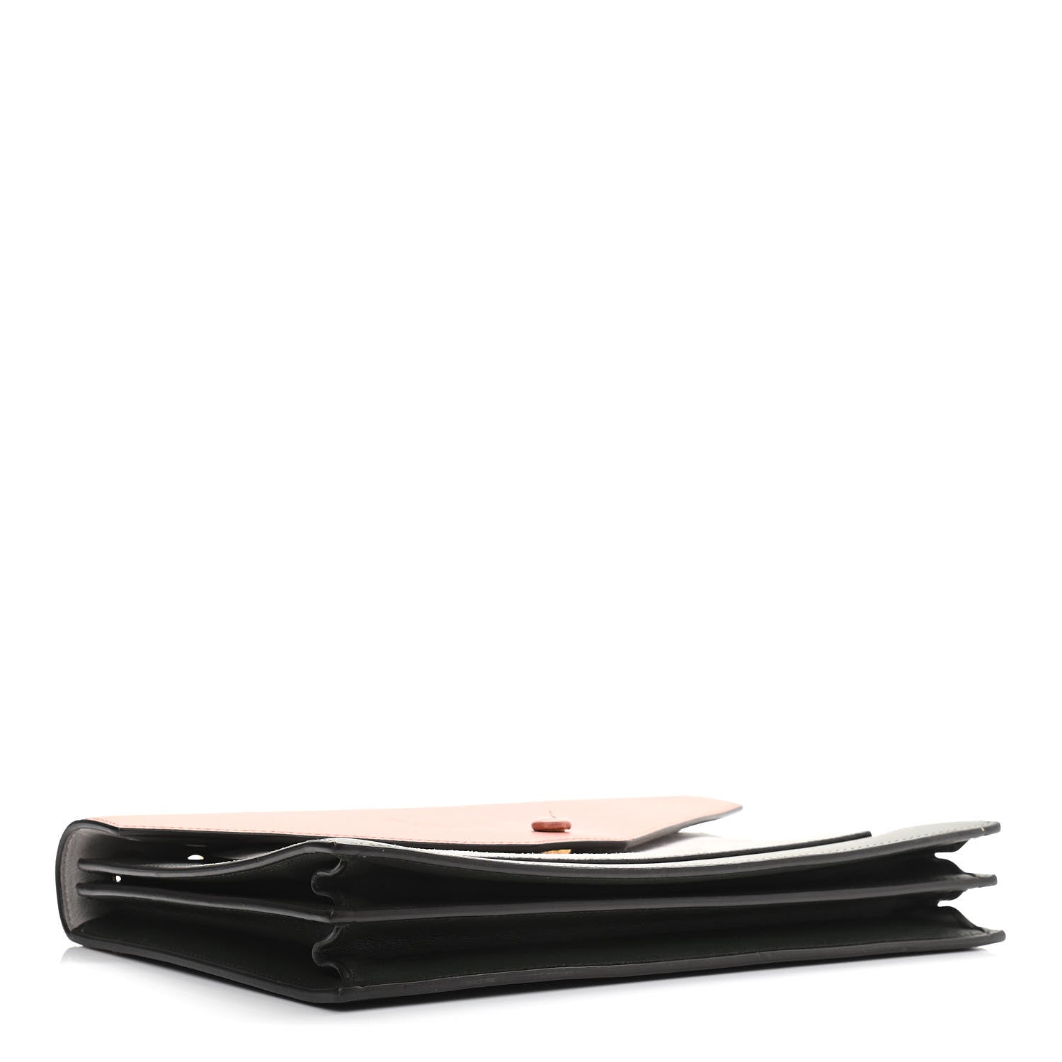 Celine Calfskin Clutch on a Chain Multicolor 4 of 11