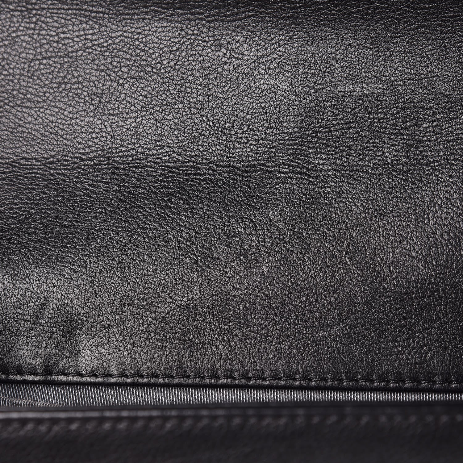 Chanel Calfskin Double Stitch Medium Boy Flap Black 8 of 16