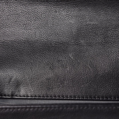 Chanel Calfskin Double Stitch Medium Boy Flap Black 8 of 16