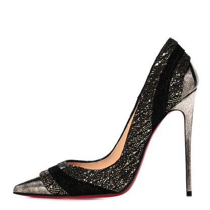 Christian Louboutin Glitter Palace SP Oxyde Eklectica 120 Pumps 39 Multi 1 of 9