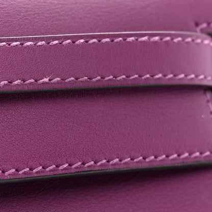 Hermes Swift Kelly Pochette Clutch Anemone 11 of 11