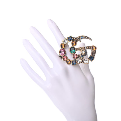 Gucci Crystal Double G Ring M Multicolor 2 of 4