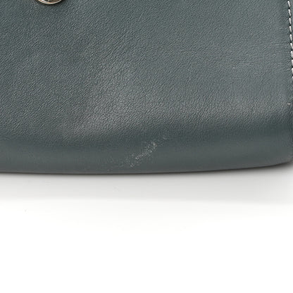 Chloe Suede Calfskin Mini Faye Shoulder Bag Cloudy Blue 14 of 19