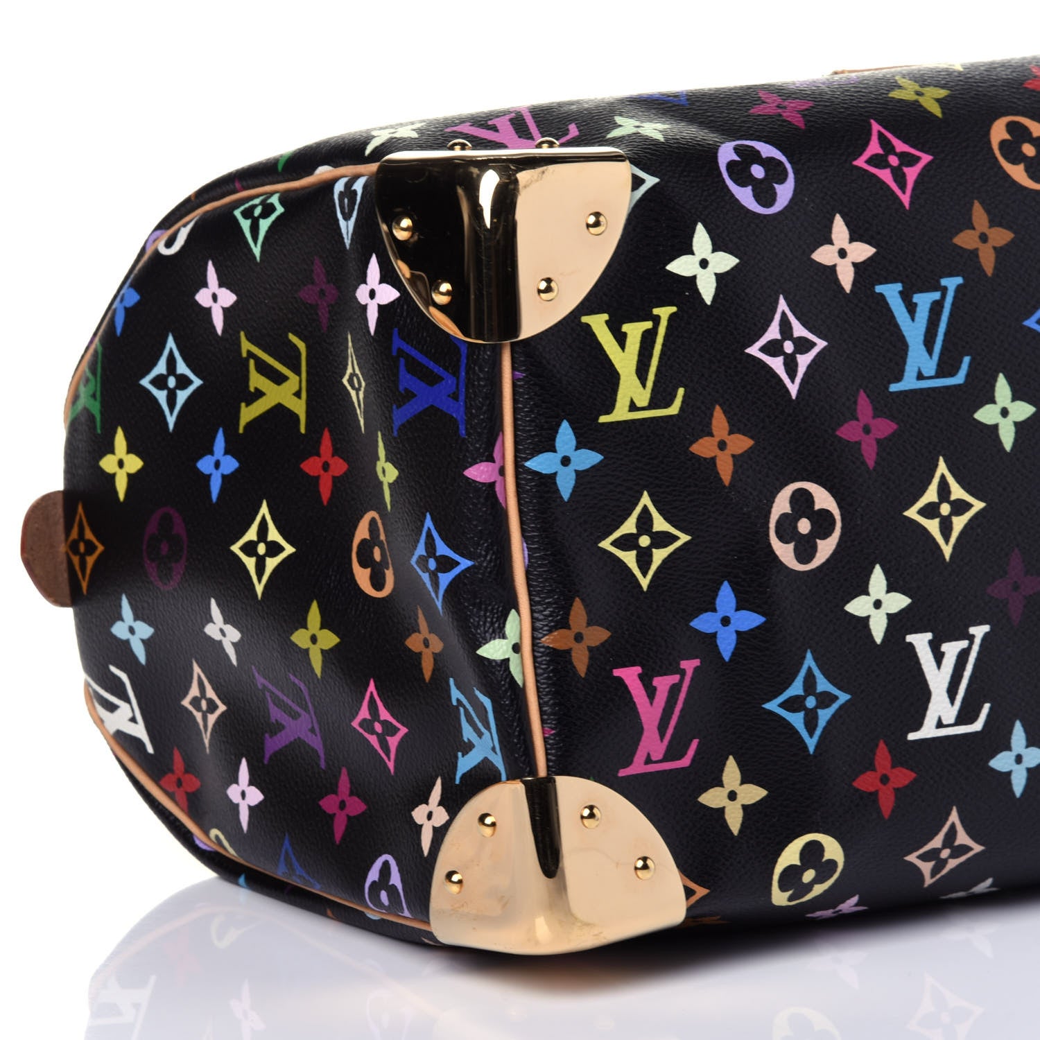Louis Vuitton Monogram Multicolor Speedy 30 Black 8 of 11