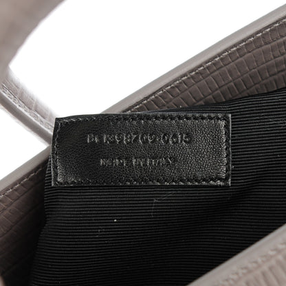 Saint Laurent Snake Embossed Small Sac De Jour Fog 7 of 7