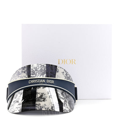 Christian Dior Toile de Jouy DiorClub V1U Sun Visor Blue 9 of 9