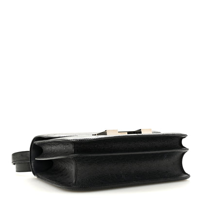 Hermes Ostrich Constance 24 Bleu Iris 4 of 14