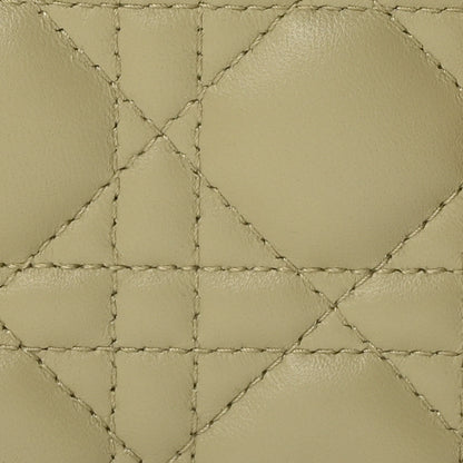 Christian Dior Lambskin Cannage Medium Lady D-Joy Pastel Peyote Green 8 of 10