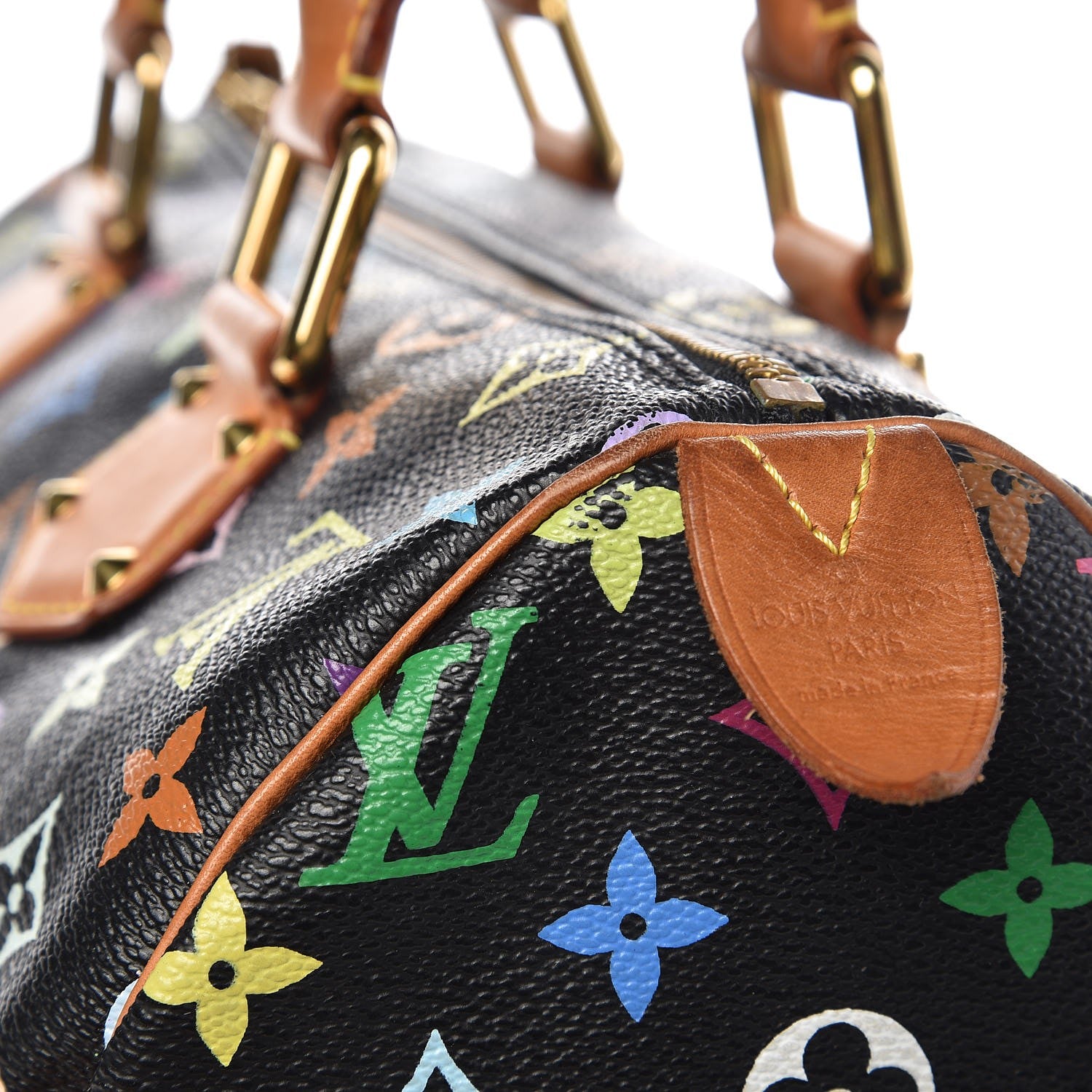Louis Vuitton Monogram Multicolor Speedy 30 Black 17 of 18