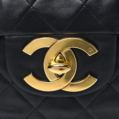 Chanel Lambskin Quilted XL Jumbo Single Flap Black 15 of 15