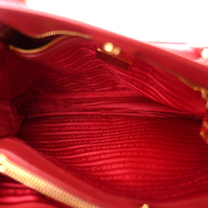 Prada Saffiano Medium Galleria Double Zip Tote Fuoco 5 of 12