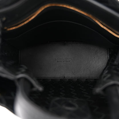 Bottega Veneta Nappa Intrecciato Small Andiamo Shoulder Bag Black 5 of 9