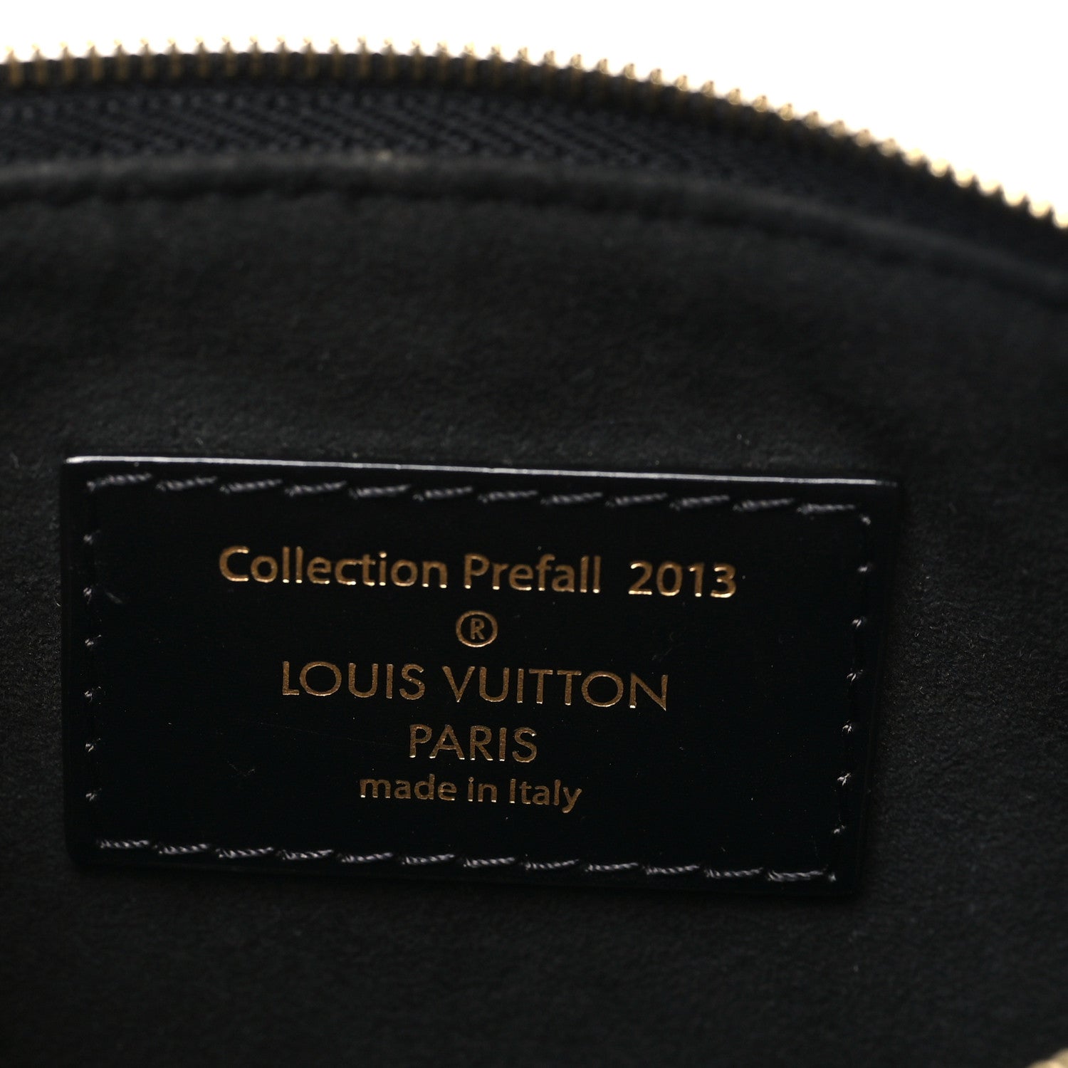 Louis Vuitton Damier Paillettes Mini Pochette Accessories Black 5 of 8