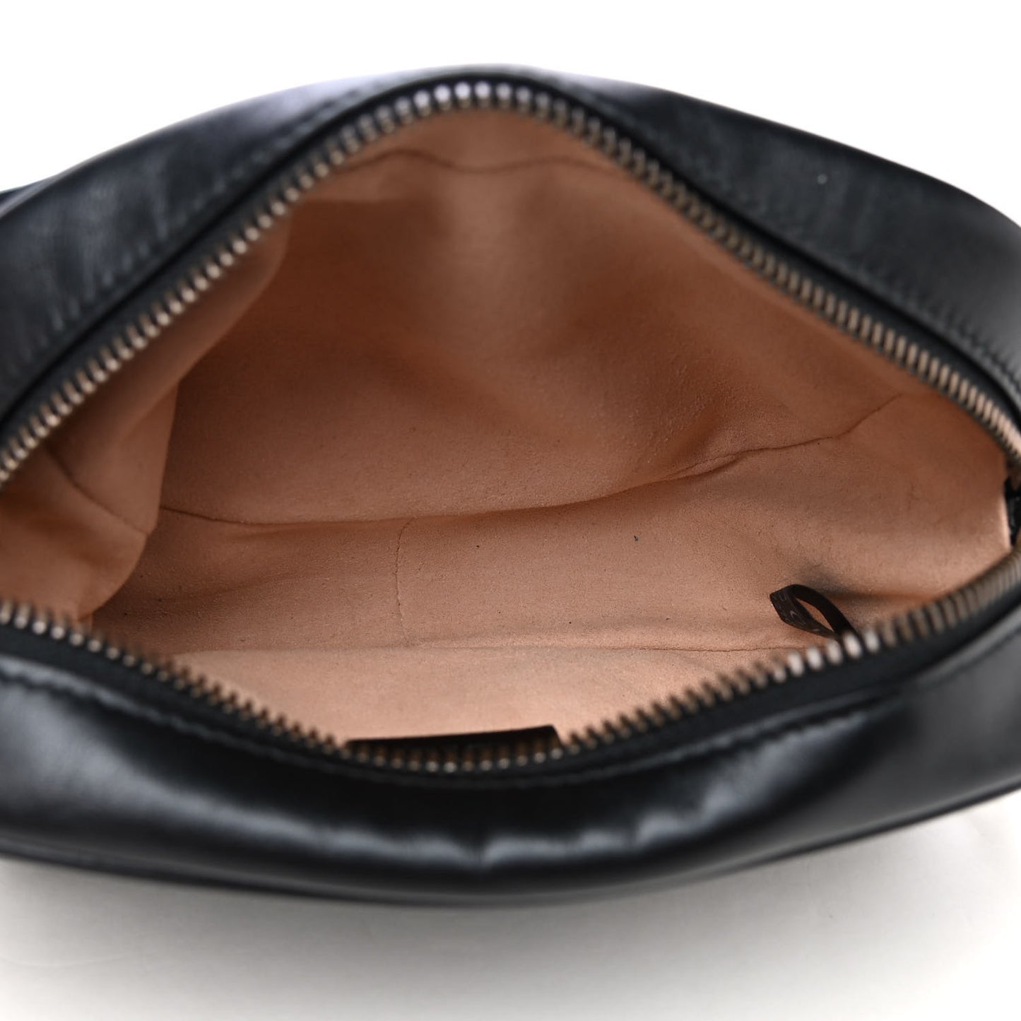 Calfskin Matelasse Mini GG Marmont Chain Shoulder Bag Black