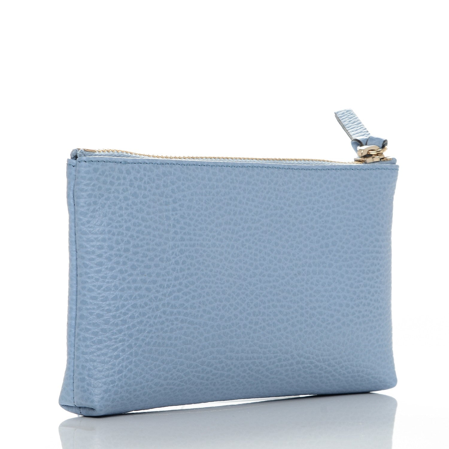 Gucci Dollar Calfskin Small Swing Pouch Mineral Blue 3 of 6