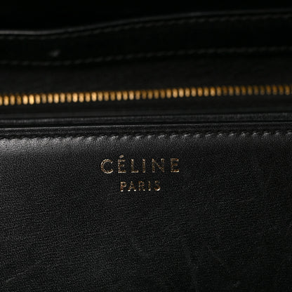Celine Box Calfskin Medium Classic Box Flap Bag Black 6 of 14