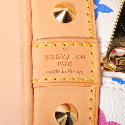 Louis Vuitton Monogram Multicolor Alma White 6 of 7