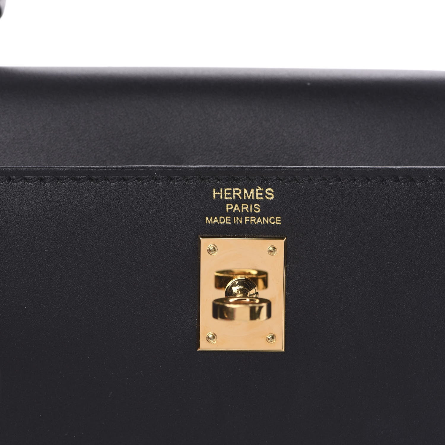 Hermes Sombrero Kelly Sellier 25 Black 24 of 36