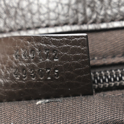 Gucci Monogram Flap Messenger Bag Beige Dark Brown 7 of 11