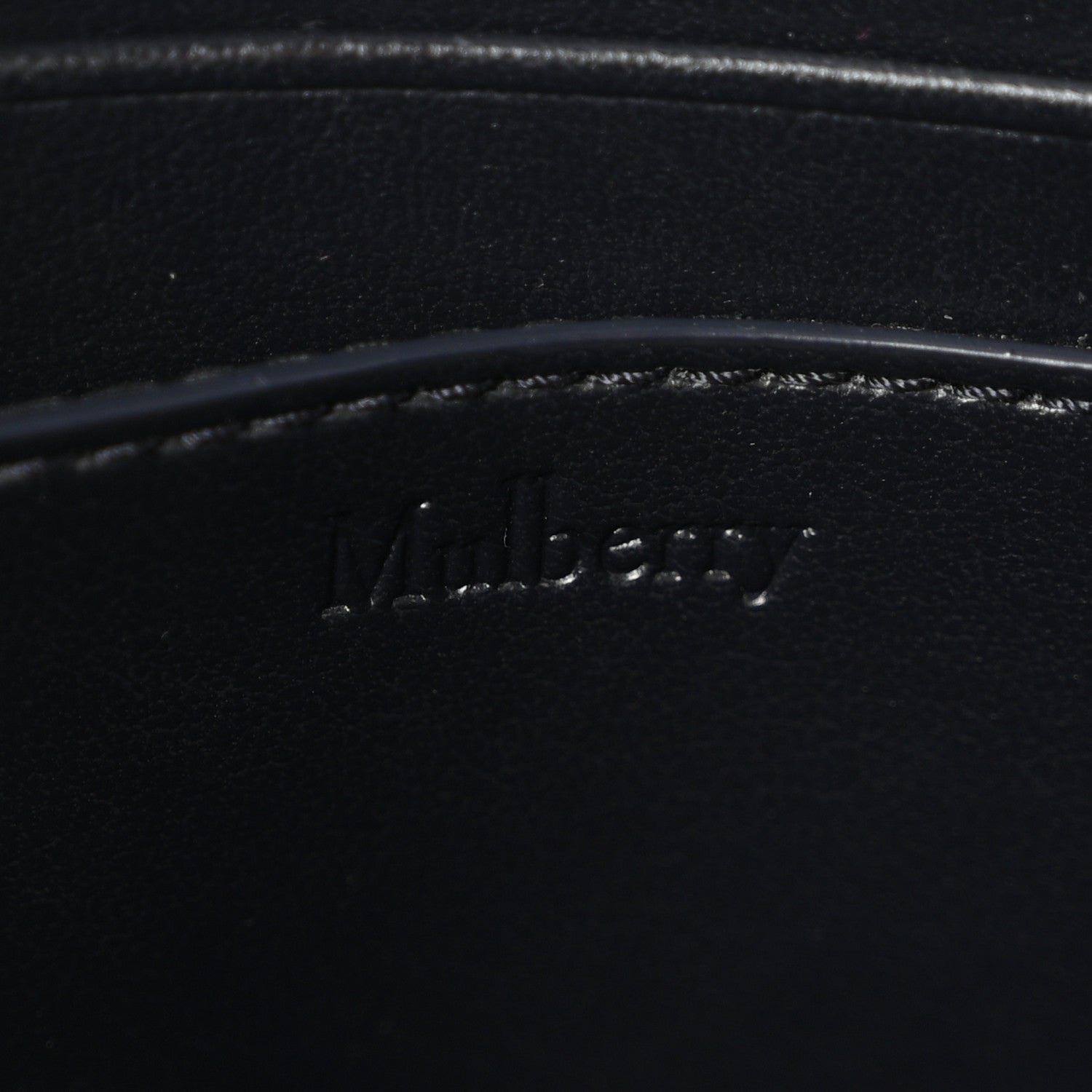 Mulberry Classic Grain Mini Bayswater White 6 of 9