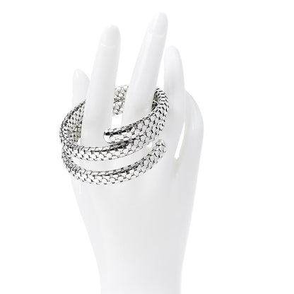 John Hardy Sterling Silver Dot Double Coil Bracelet 2 of 5