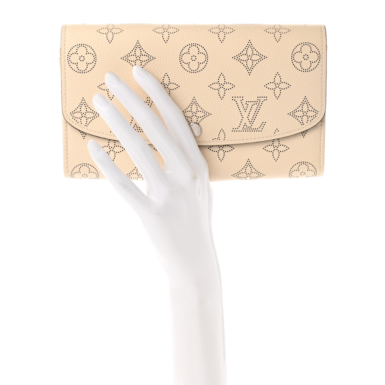 Louis Vuitton Mahina Iris Wallet NM Ivory 2 of 8