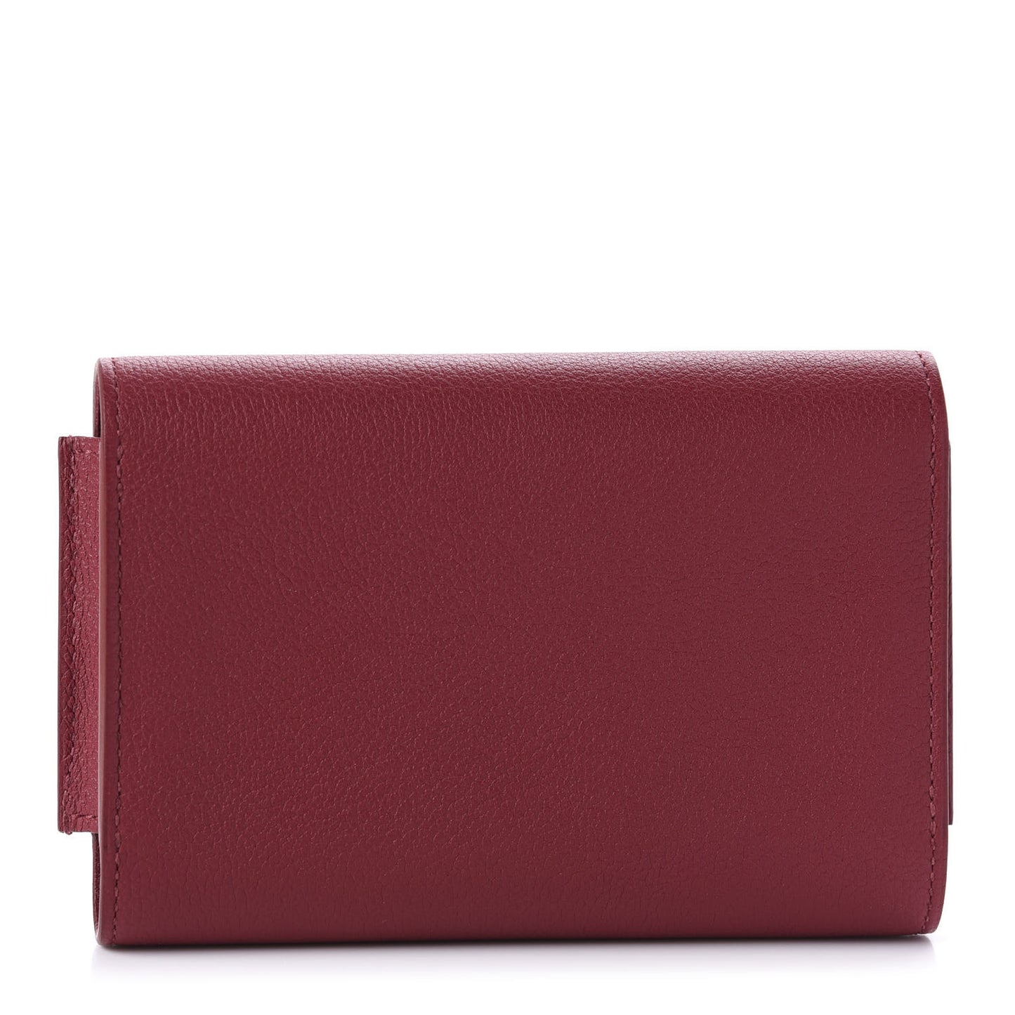 Evercolor Short Passant Wallet Rouge Grenat