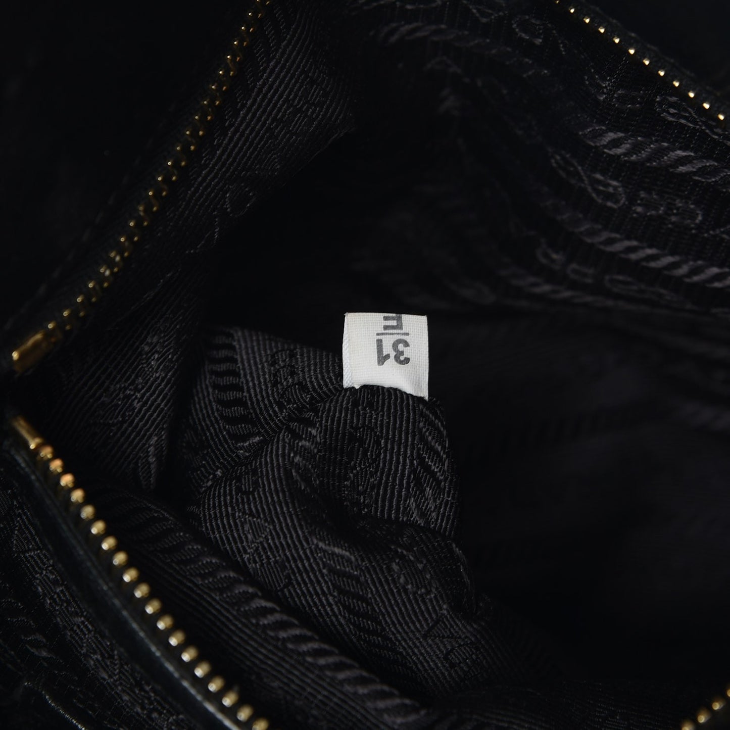 Tessuto Nylon Gaufre Tote Nero Black