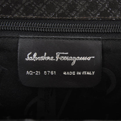 FASHIONPHILE SALVATOREFERRAGAMOSuedeChainBagBrown 7 of 8