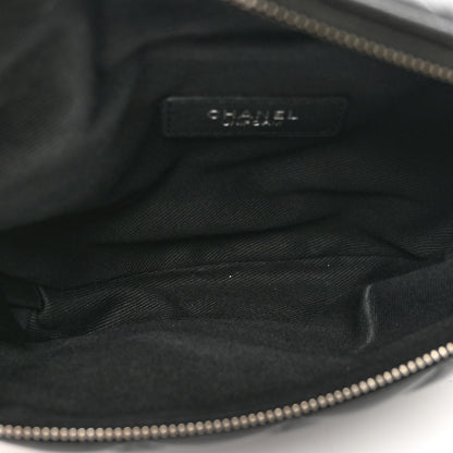 Chanel Calfskin Quilted Waist Belt Bag Black 6 of 10