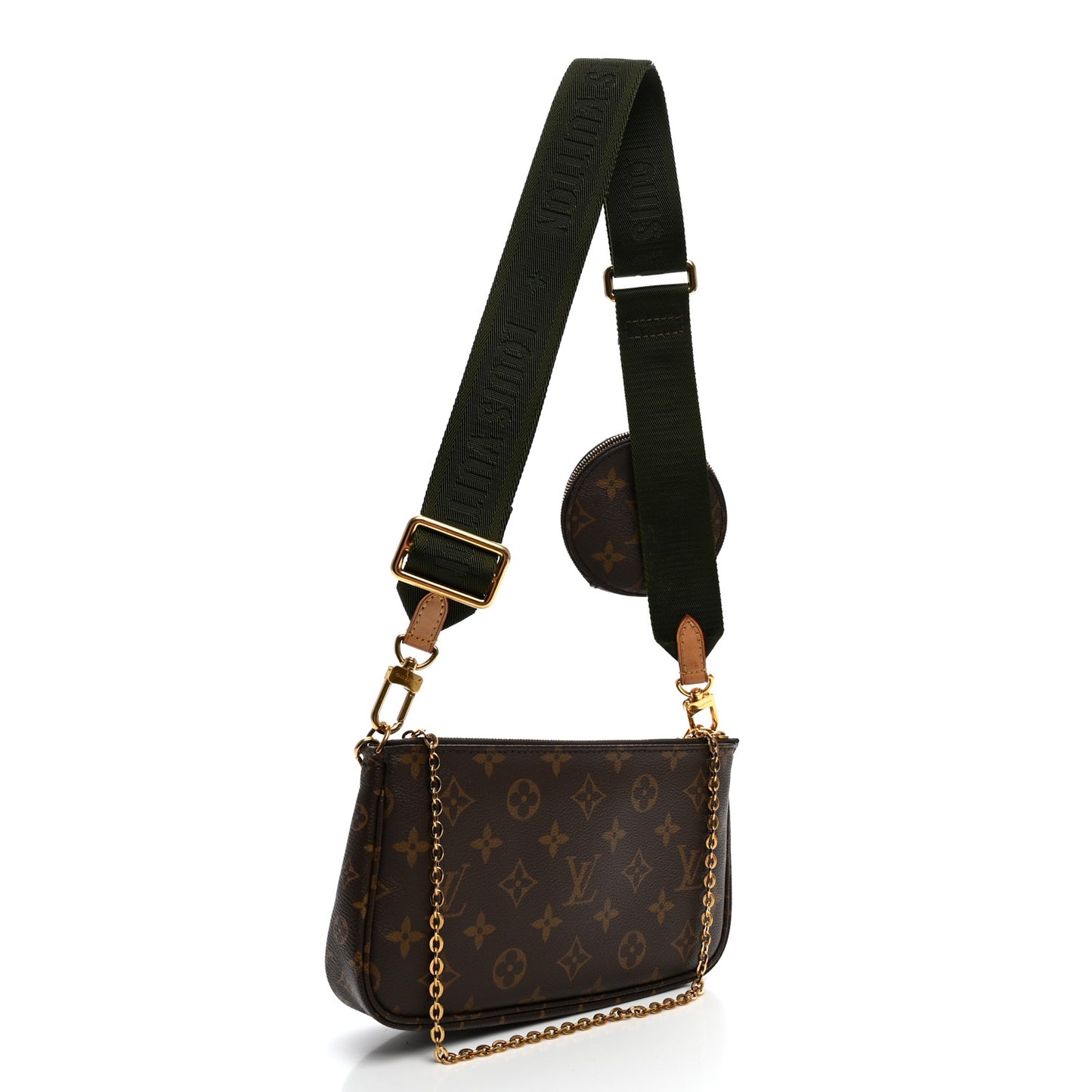 Monogram Multi Pochette Accessories Kaki