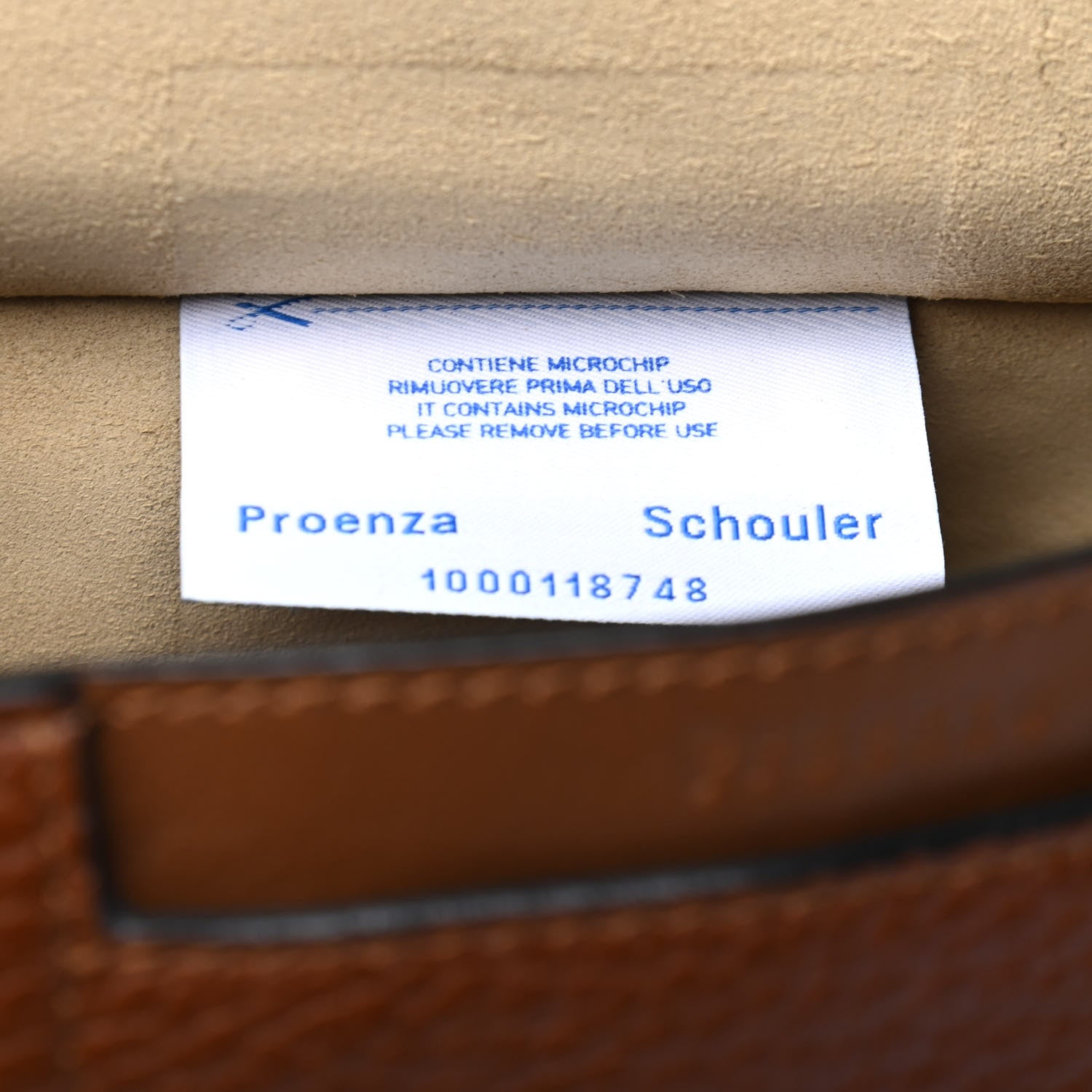 Proenza Schouler Calfskin Large PS Courier Backpack Hazelnut 6 of 12