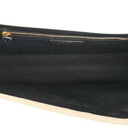 Saint Laurent Grain De Poudre Mixed Matelasse Large Triquilt Monogram Satchel Porcellana 5 of 14