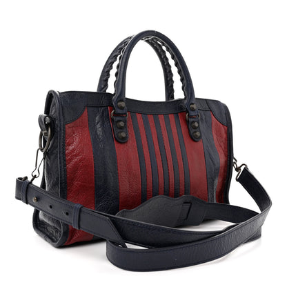 Balenciaga Veau Arena Multicolore Classic Hardware S City Bleu Nuit Rouge 3 of 15