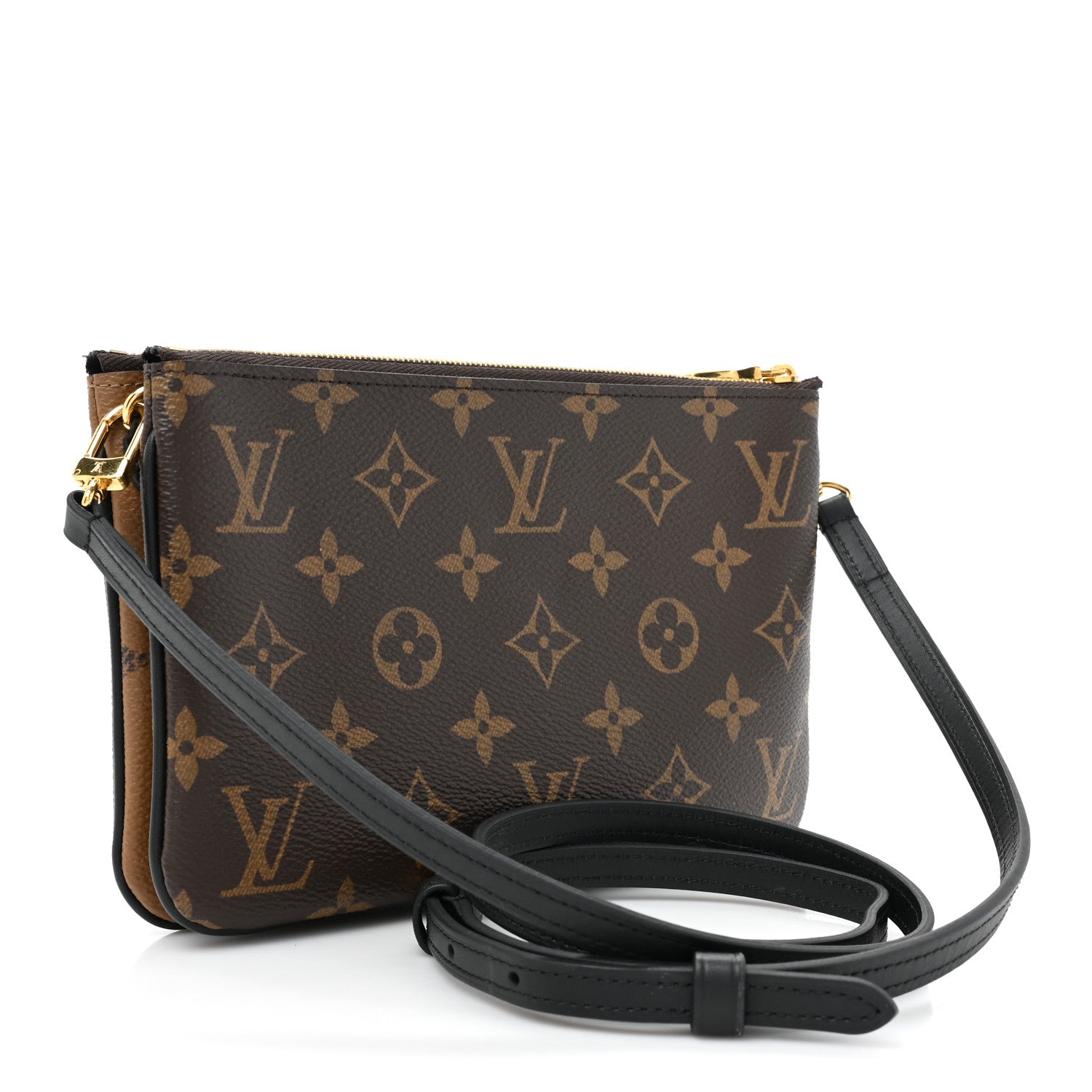 Louis Vuitton Reverse Monogram Giant Double Zip Pochette 3 of 10
