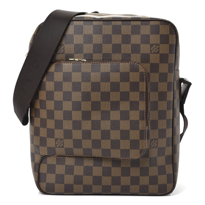 Louis Vuitton Damier Ebene Olav MM Messenger Bag 1 of 8