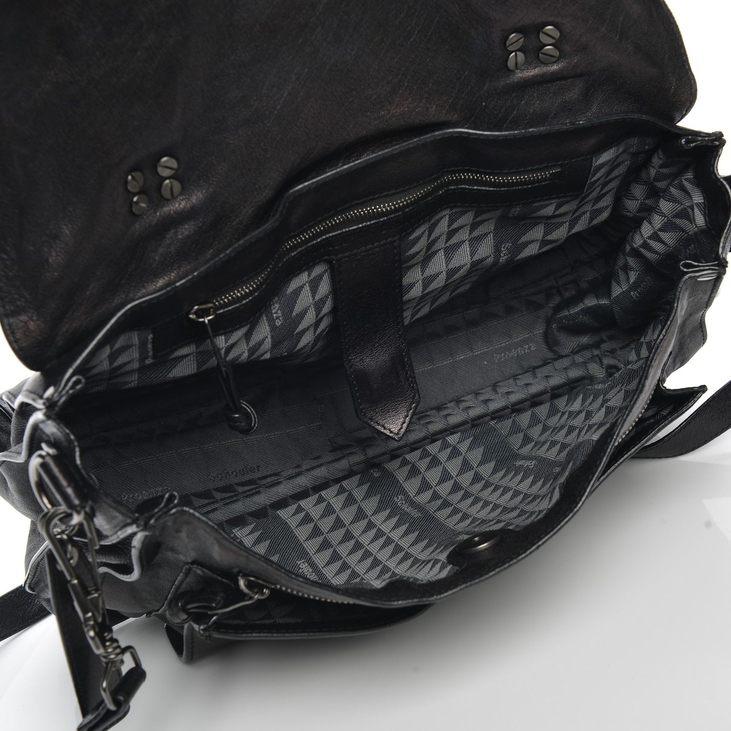 Lambskin Medium PS1 Satchel Black