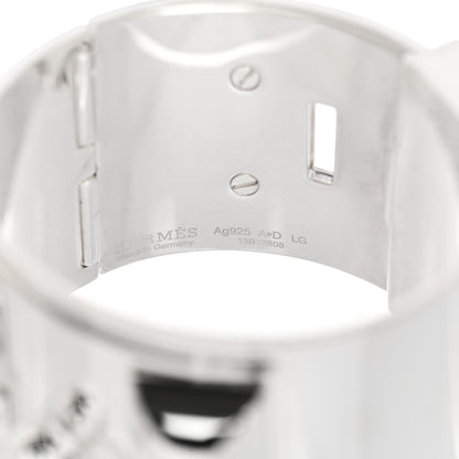 Hermes Sterling Silver Collier De Chien Bracelet LG 3 of 3
