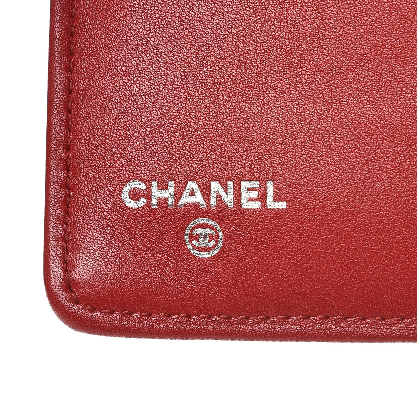 Caviar Timeless CC L-Zip Pocket Wallet Red