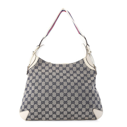 Gucci Monogram Creole Hobo Ivory 1 of 12