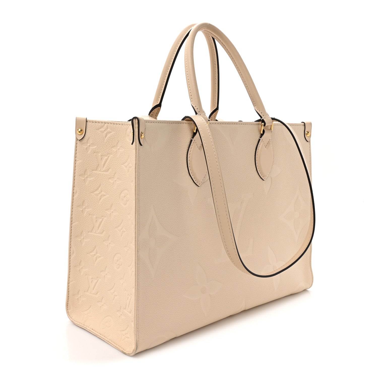Louis Vuitton Empreinte Monogram Giant Onthego PM Cream Beige 3 of 17